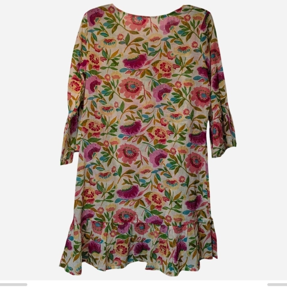 Vibrant Floral Mini Dress - Picture 11 of 15